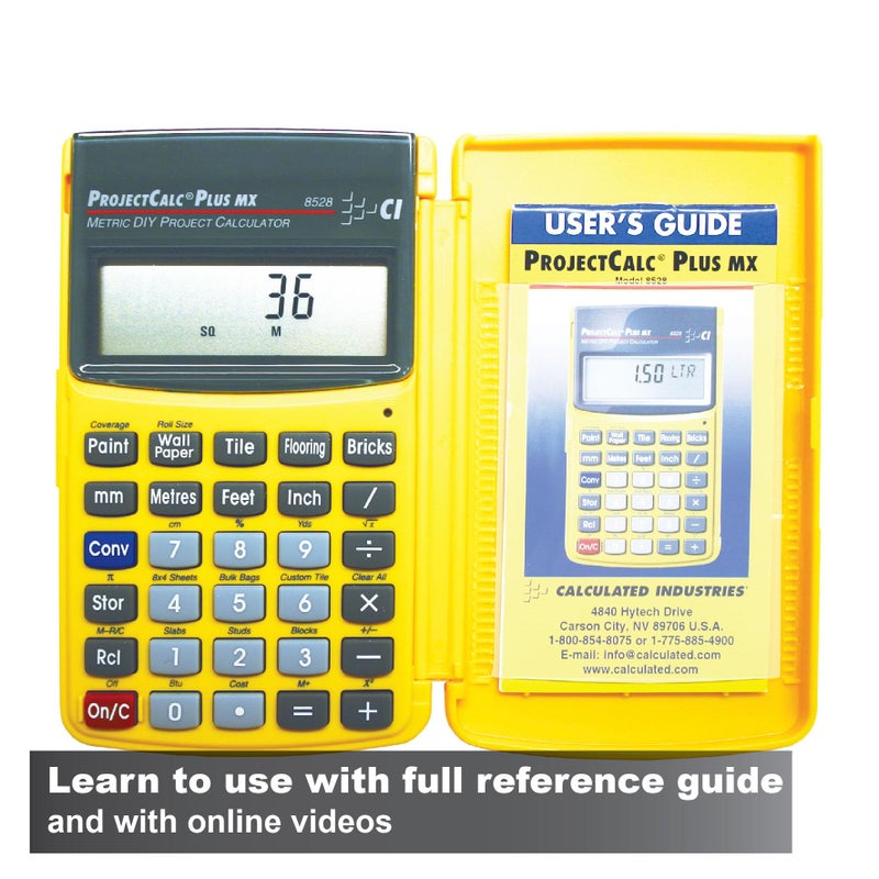 Calculated Industries 8528 Metric Do-It-Yourself Calculator - Image 2